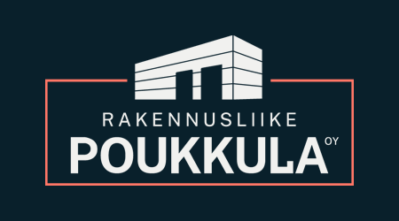 Rakennusliike Poukkula -logo
